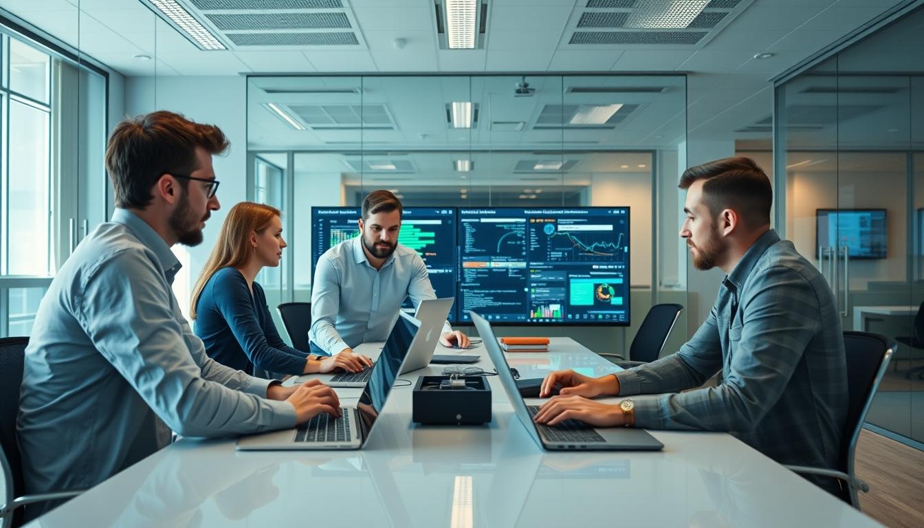 Business software planning session